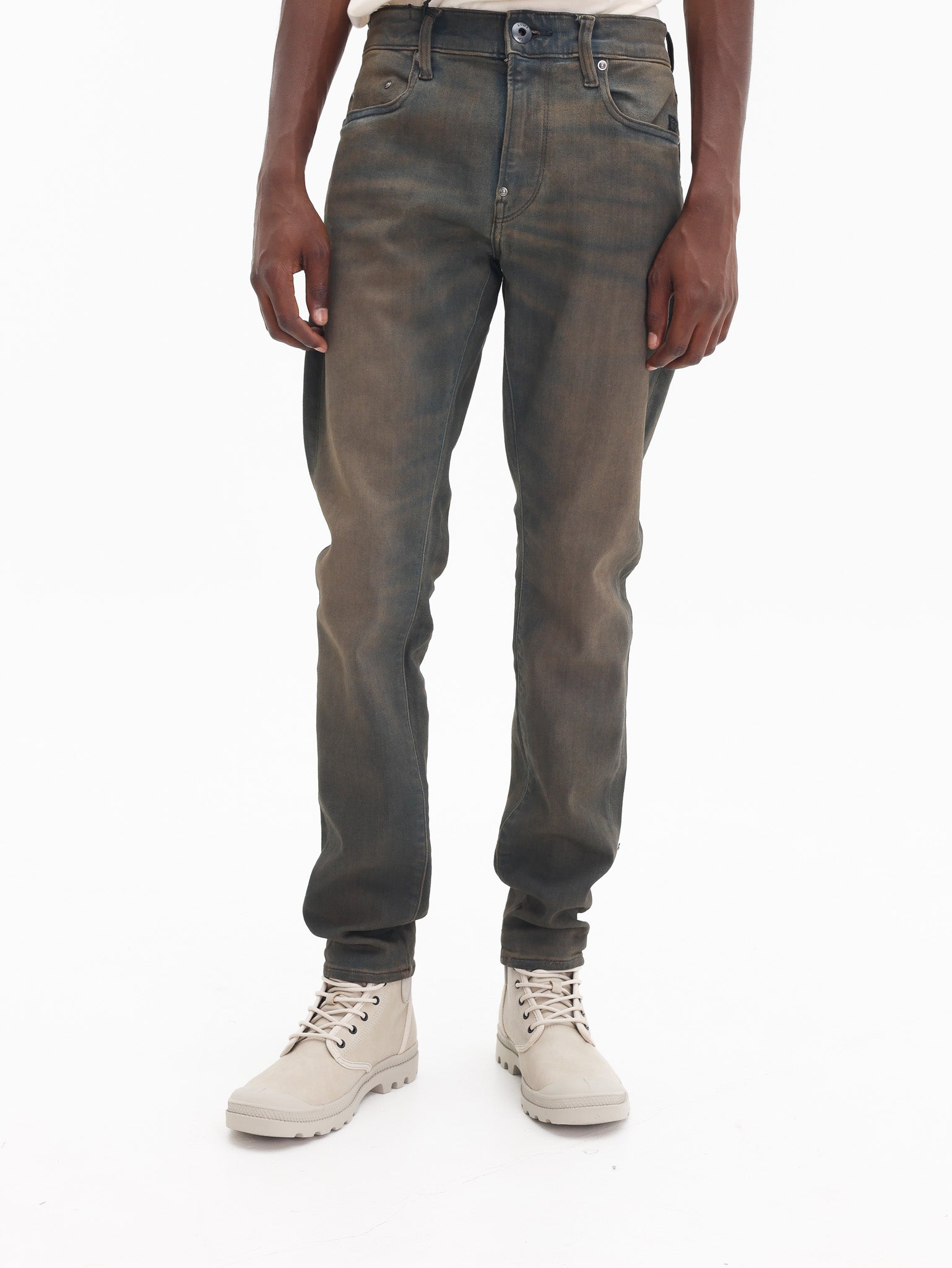 G-Star Jeans Revend FWD Skinny Antique Faded Sepia Grey